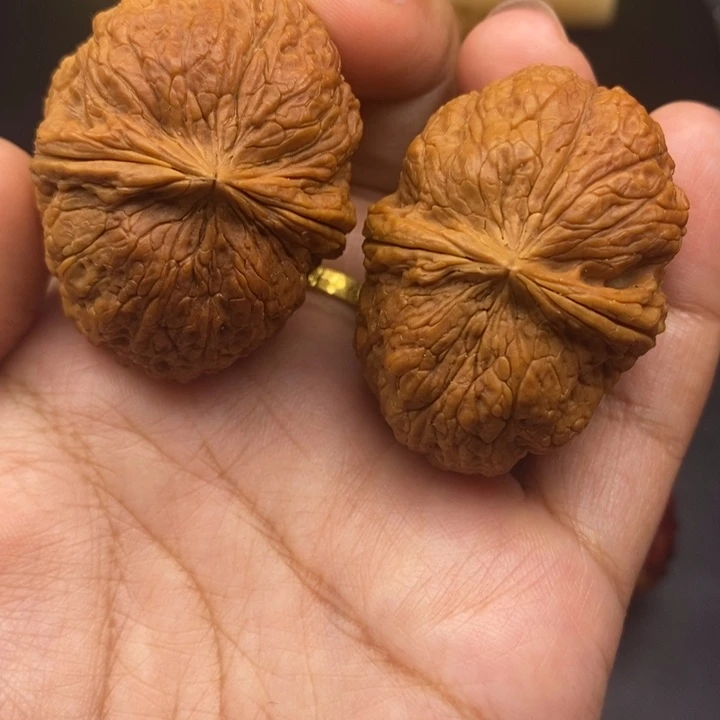 文玩核桃把件44尺磐石