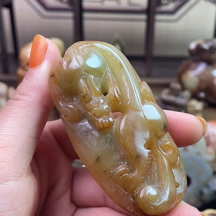 和田玉（糖玉）未镶嵌挂件