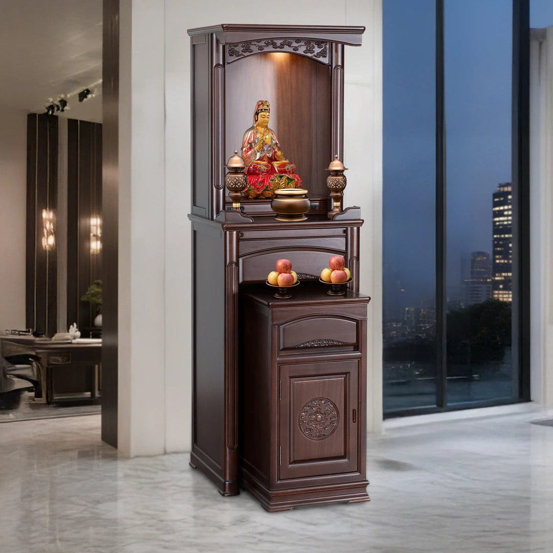 新中式高档佛柜供桌家用全实木佛台财神柜供柜供奉桌香案中堂桌