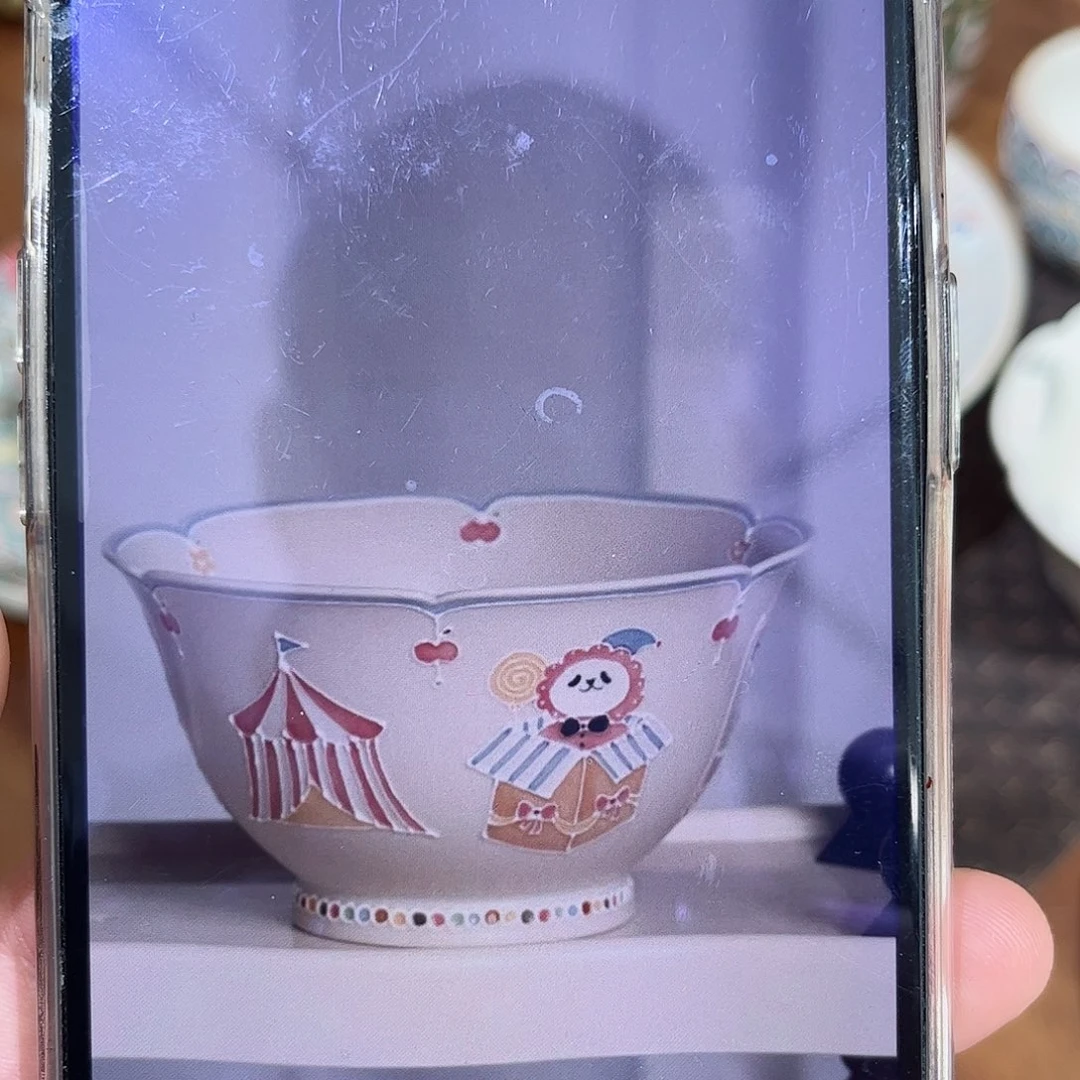 杯G预售上禾老师熊猫米饭碗