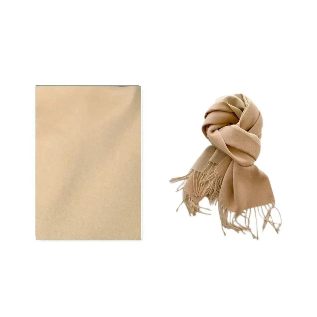 W08 蓝色渐变经典时尚百搭围巾XX