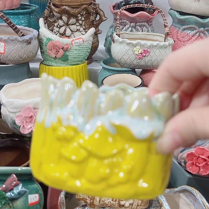 多肉花盆满10元包邮