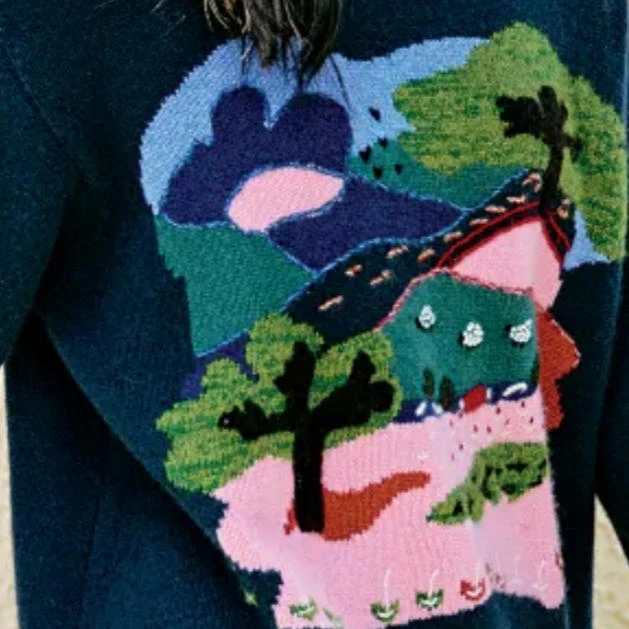 【美姐说】女圆领羊绒衫259551