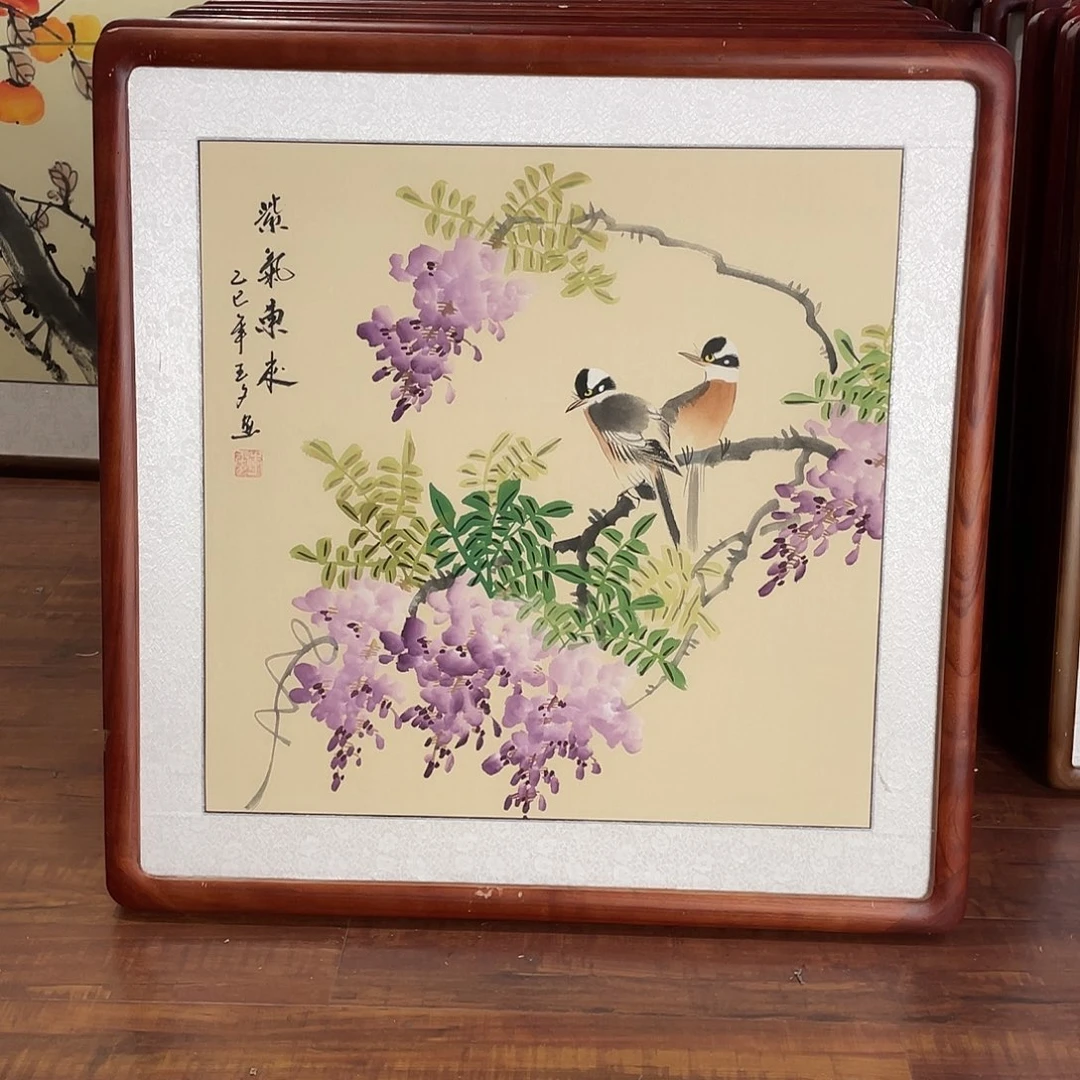 国画带框尺寸63*63厘米