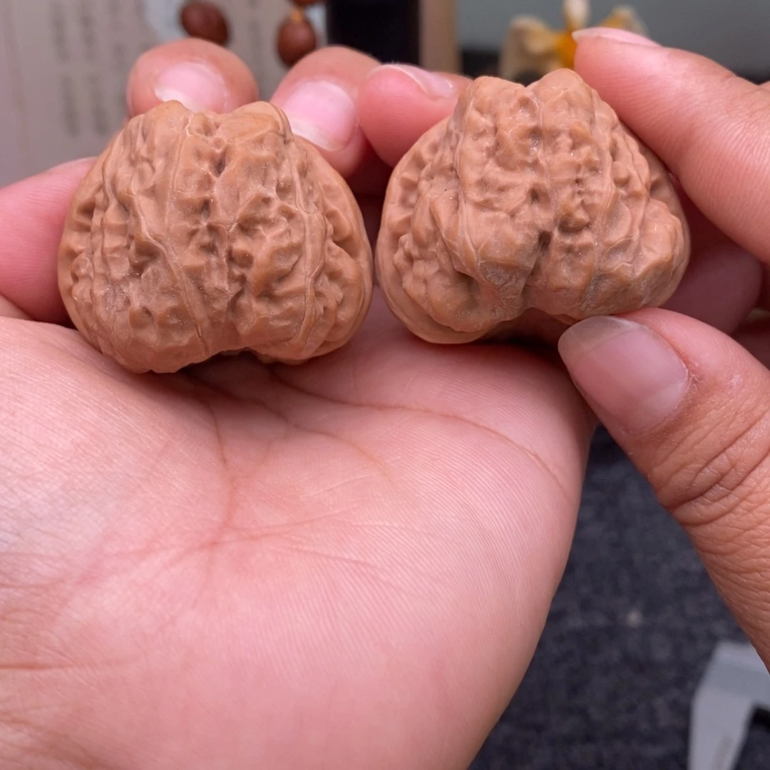 文玩核桃把件38蛤蟆头136