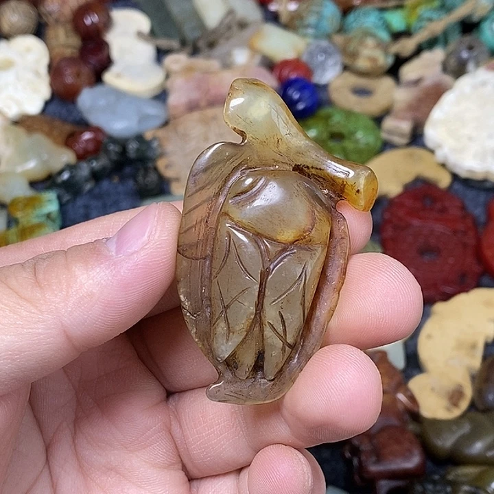 和田玉未镶嵌颈饰111