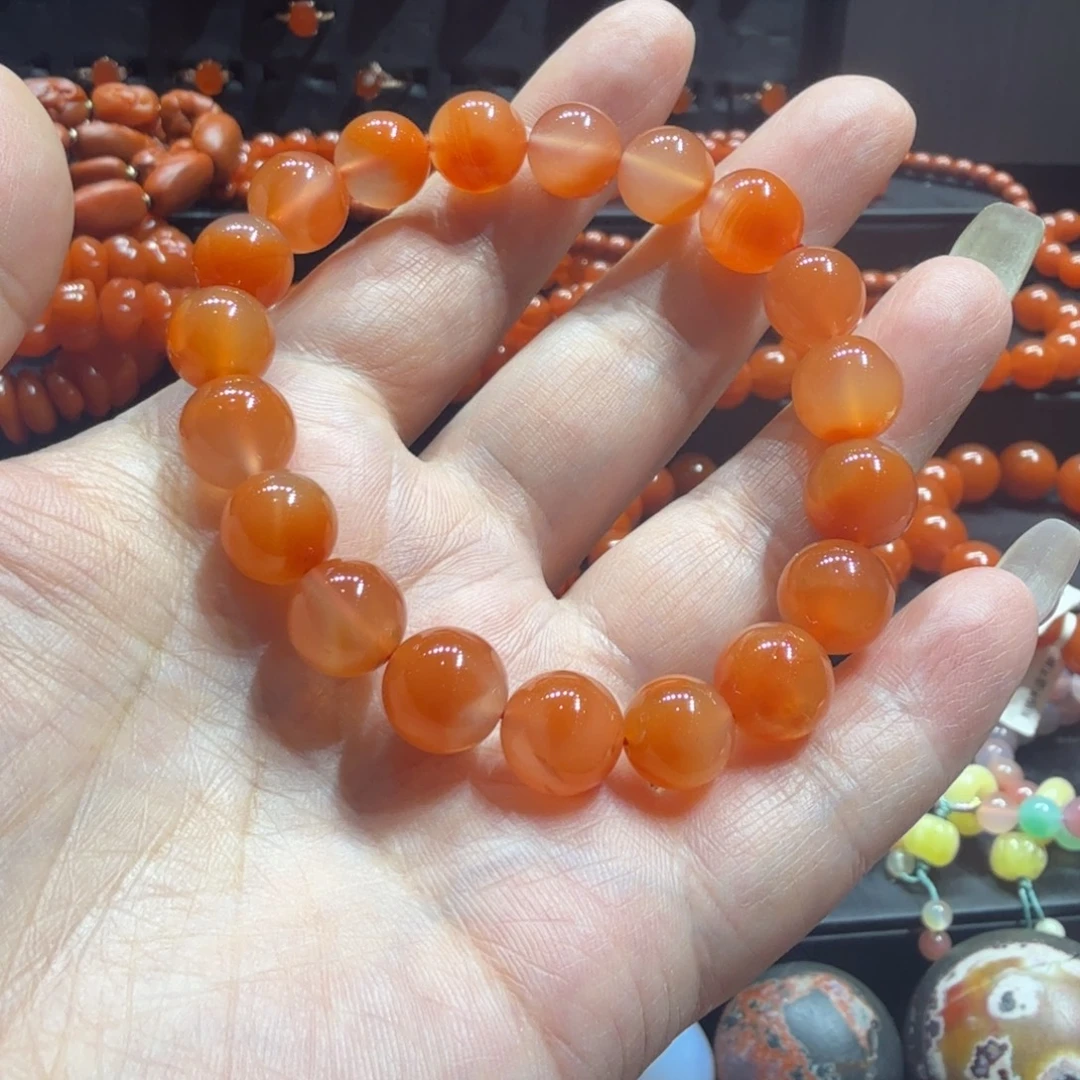 漂***我南红玛瑙未镶嵌手串