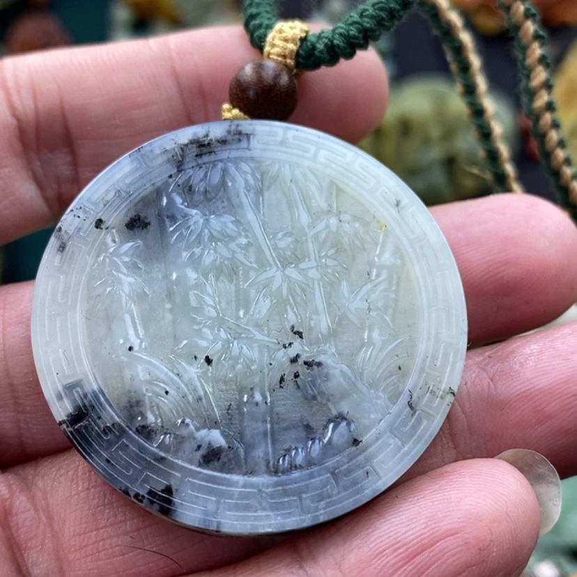【闪购商品】未镶嵌蛇纹石玉吊坠