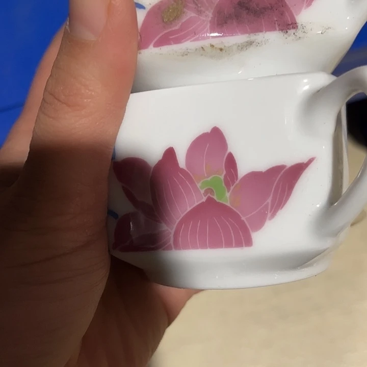 杯釉下五彩官窑瓷器