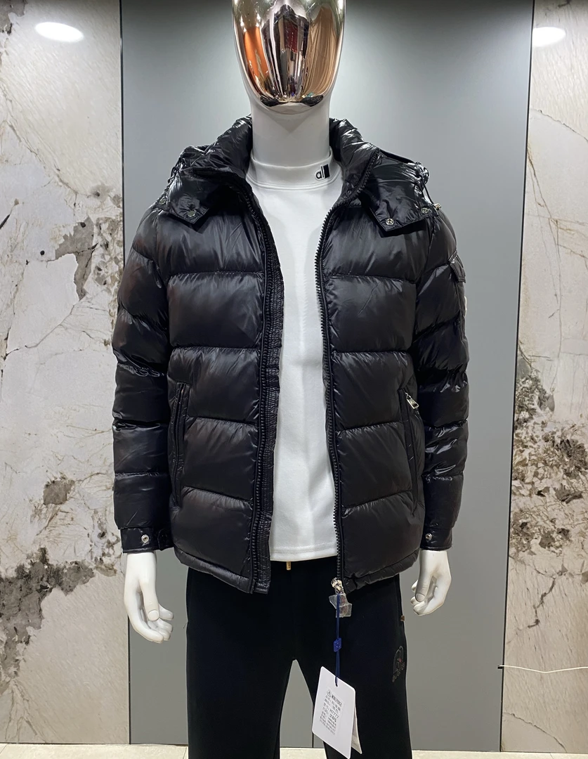 秋冬新款男士休闲百搭连帽棉服7777