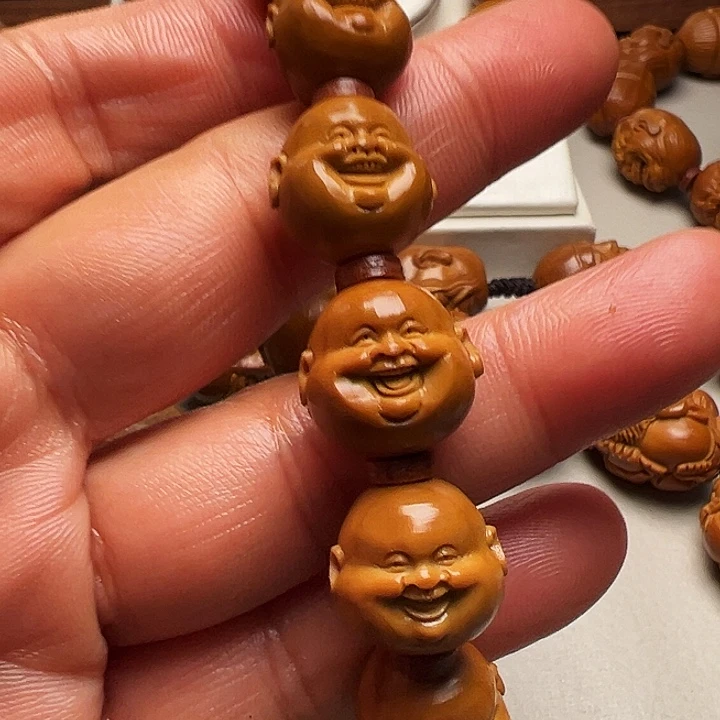 手串/手链橄榄核十分开心