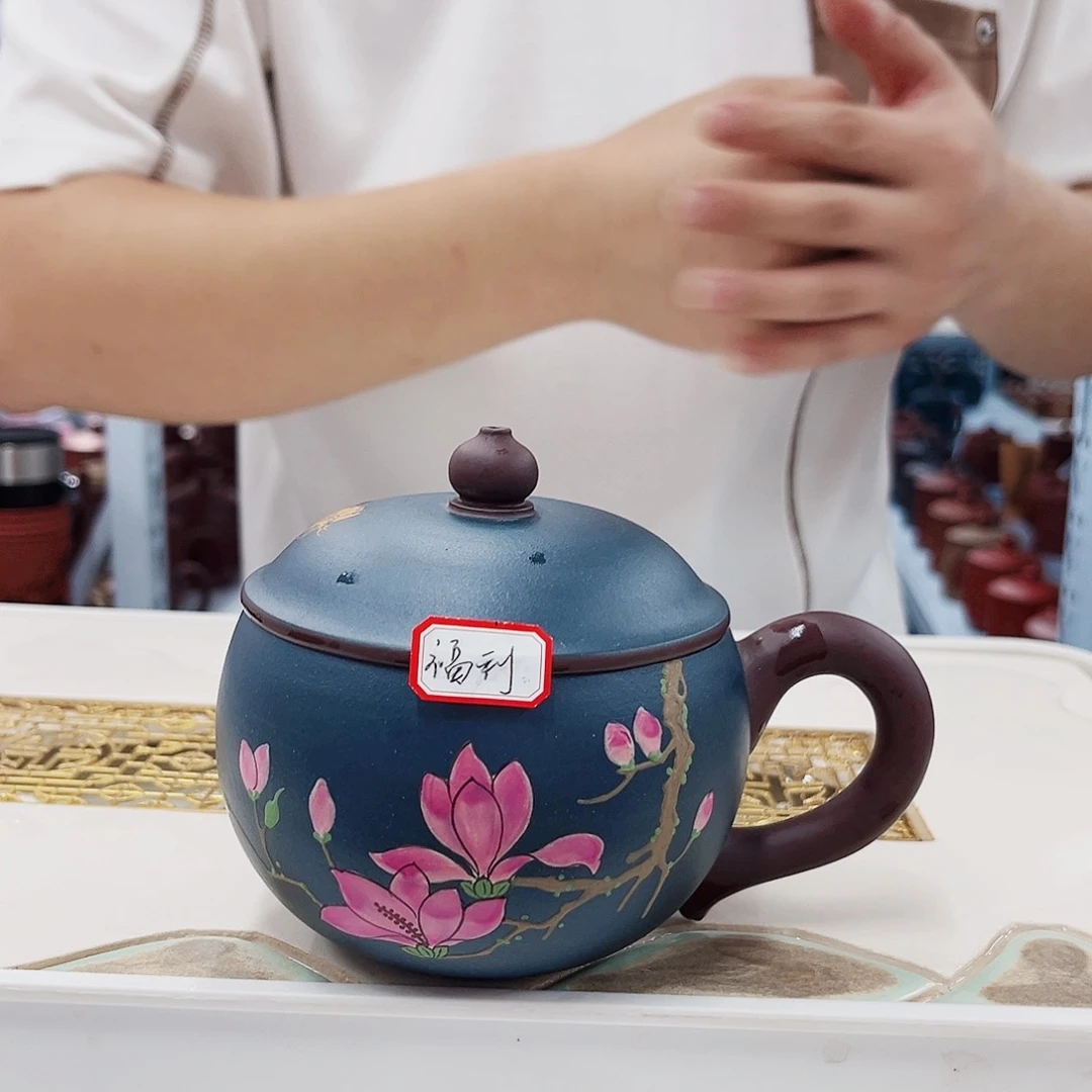茶杯紫砂紫砂盖杯