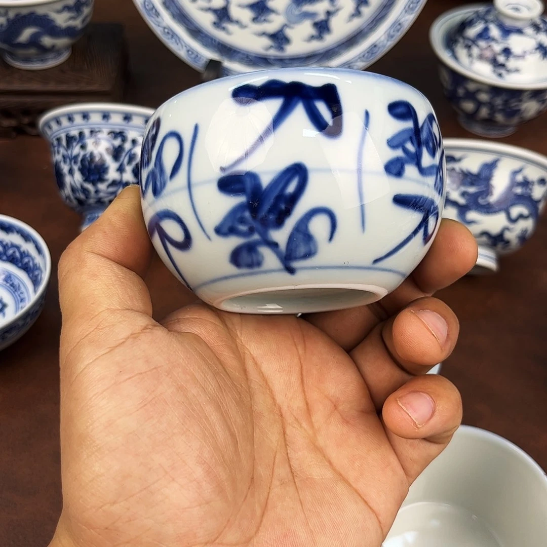 摆件魂***月刀子纹主人杯