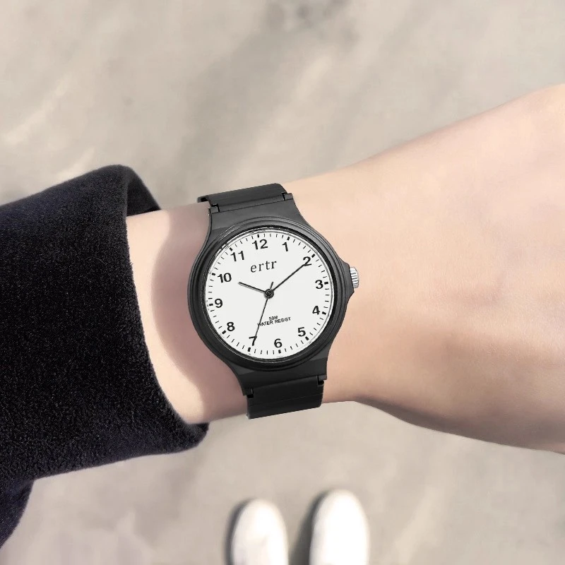 公务员考试手表静音男女款学生指针省考公考国考高考机械电子专用