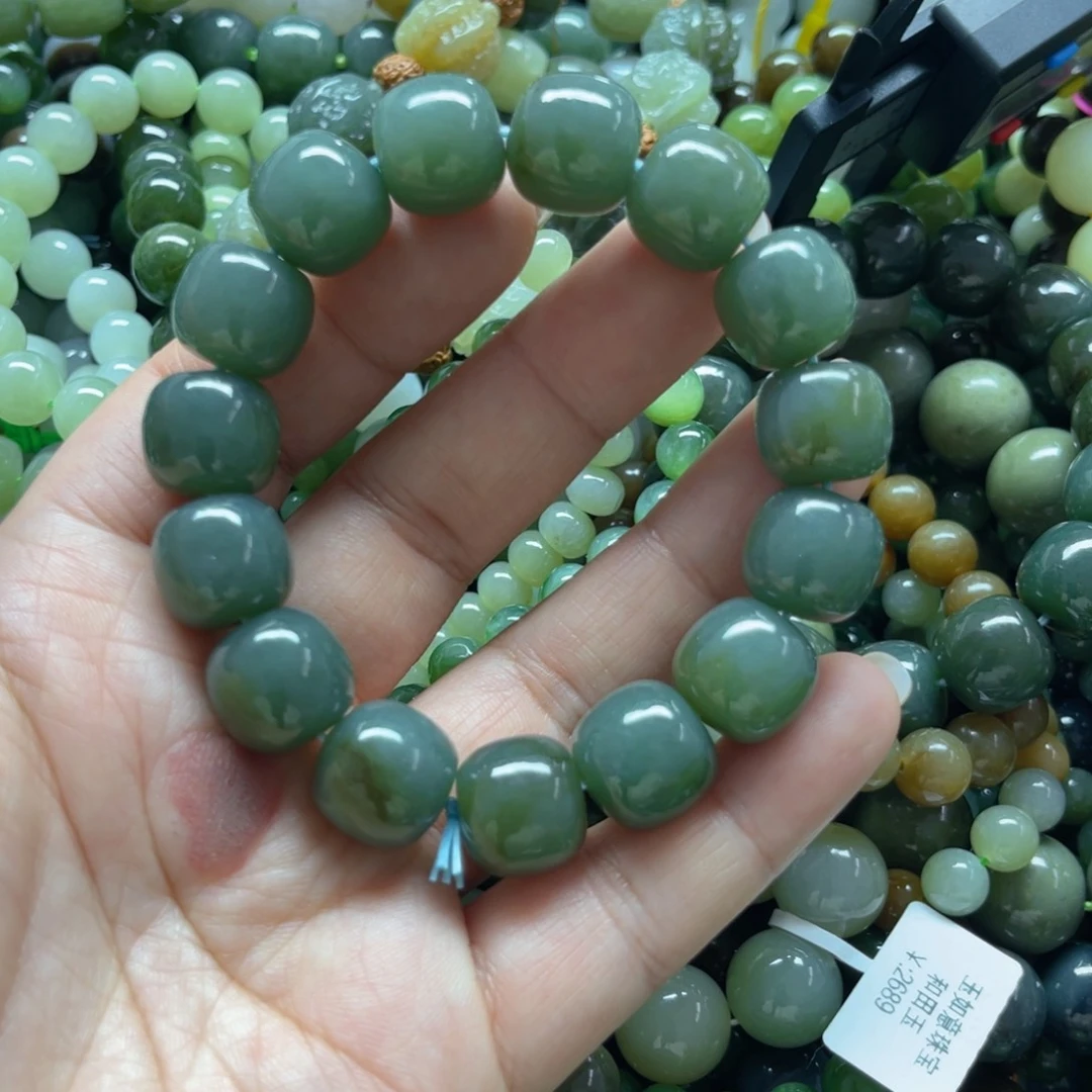 和田玉手链未镶嵌