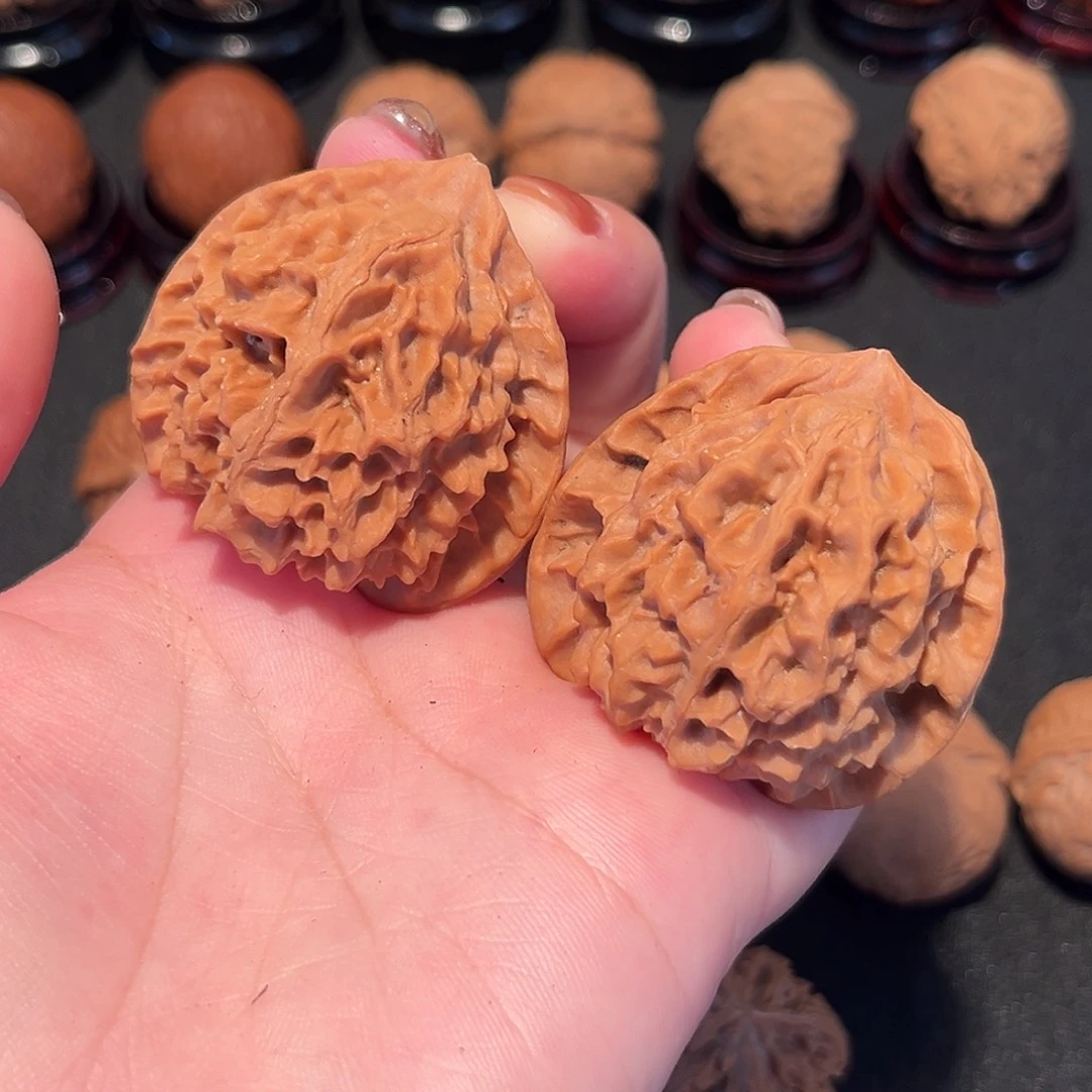 把件文玩核桃小高货玄月40尺