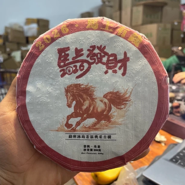 【福利款】2024年 马上发财 200克生茶饼