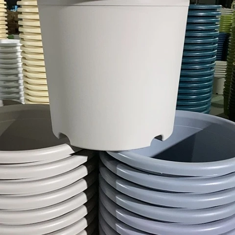 树脂四季9#无托灰白4个