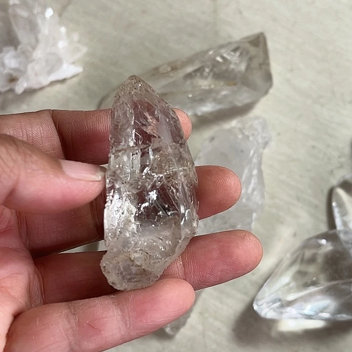 水晶珠宝半成品未镶嵌来**如