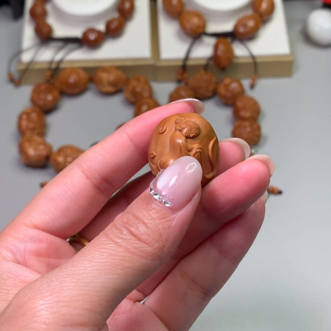 【闪购商品】橄榄核手串/手链天**僧福利单颗橄榄核