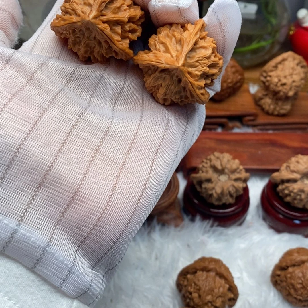 文玩核桃吊坠37尺寸盘山三棱