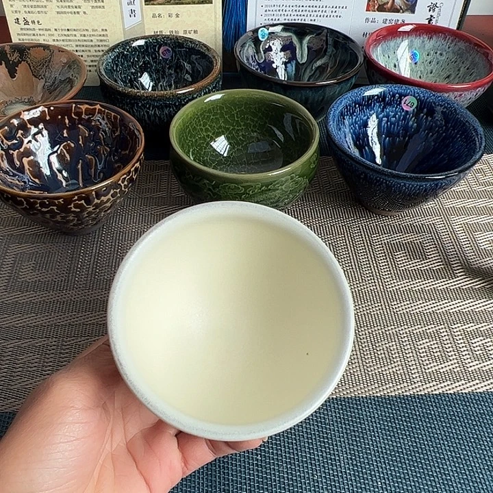 茶盏建盏喝茶主人杯