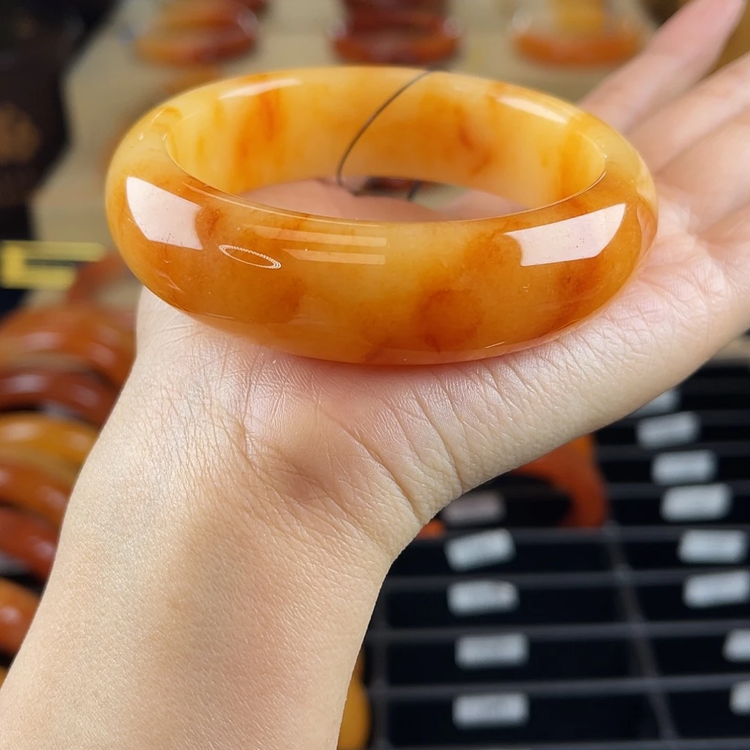 非金属无106 号茄山老油料黄龙58圈口 金色火焰