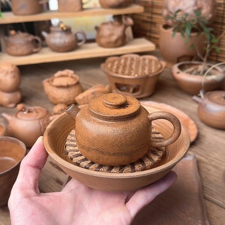 原矿老岩泥茶器系列