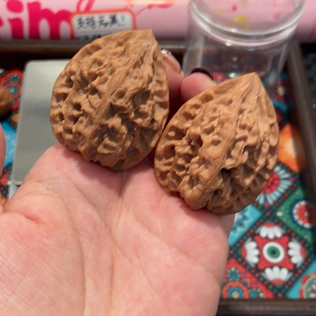 吊坠文玩核桃全品十三陵鸡心
