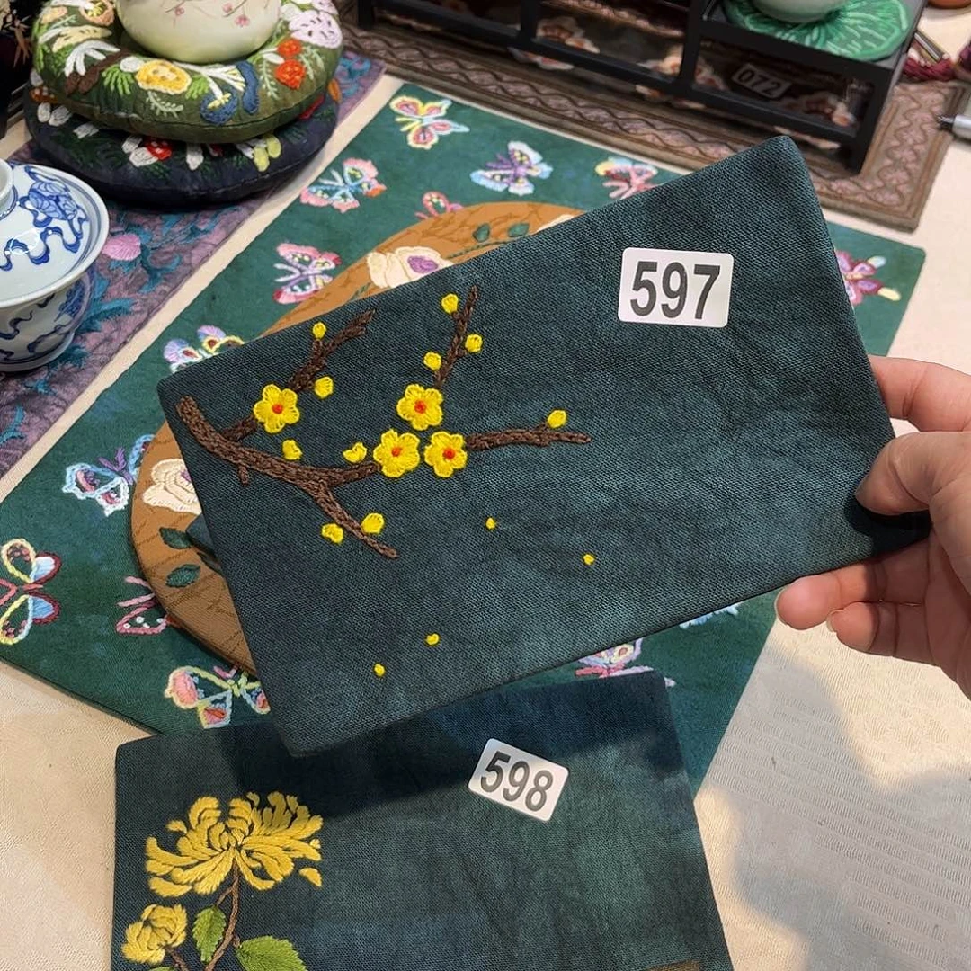 刺子绣摸鱼美美价