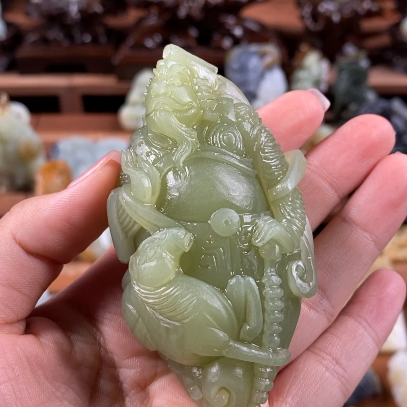【闪购商品】未镶嵌和田玉把件无*定制
