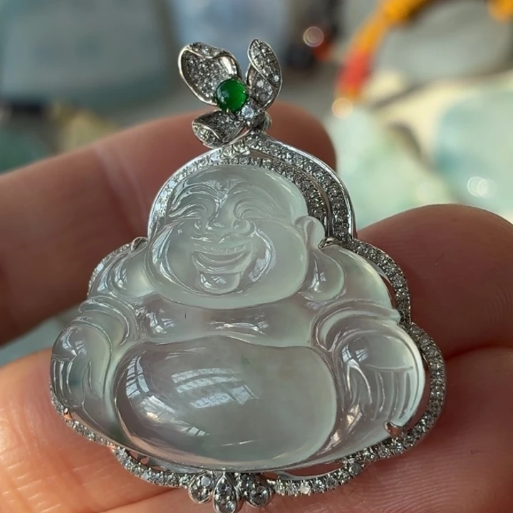 翡翠未镶嵌颈饰天然翡翠