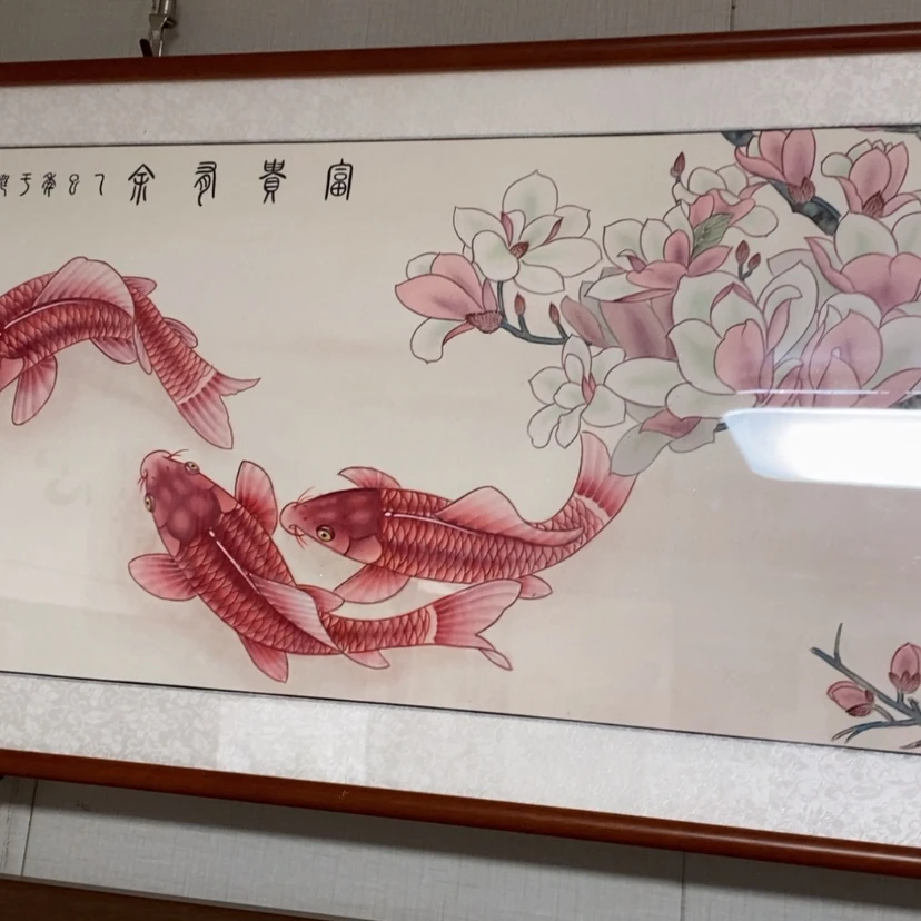 【闪购商品】国画手绘国画工笔带框