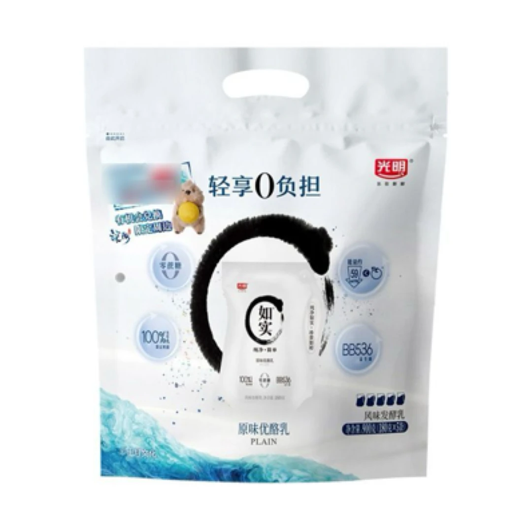 3光明如实原味风味发酵乳900g（5袋）