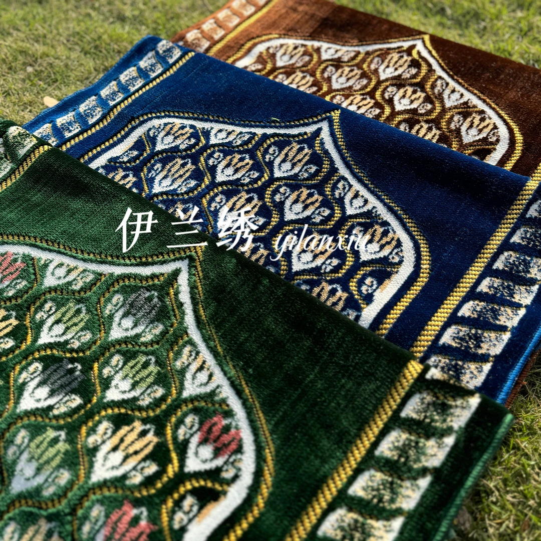 巴基斯坦进口机织提花毯 回族人家民族风功课毯 70×110 0027号