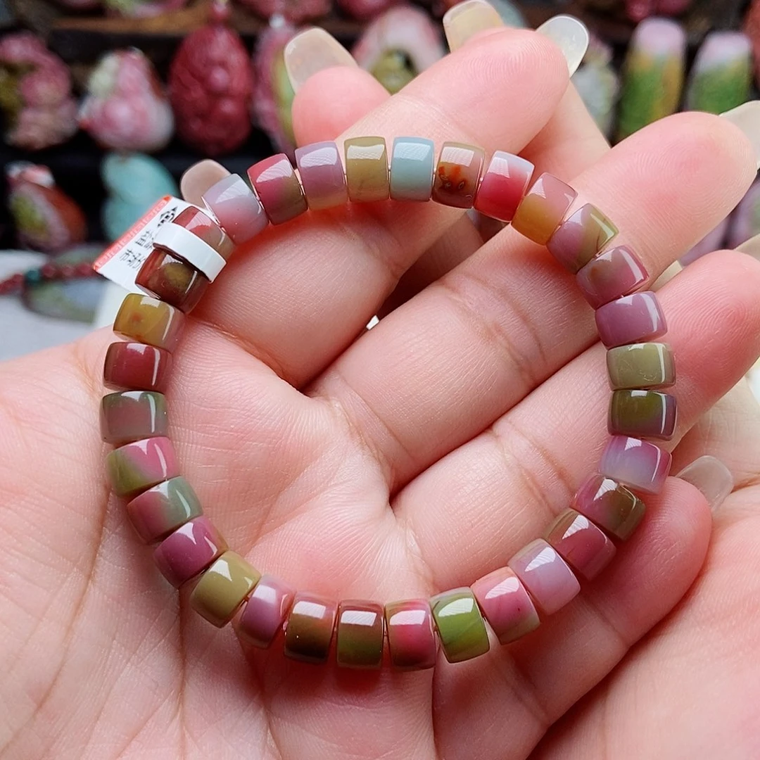 未镶嵌石英质玉（盐源）珠宝半成品