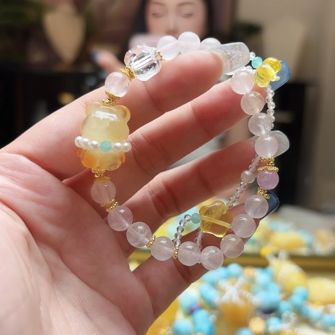 琥珀未镶嵌手镯琥珀