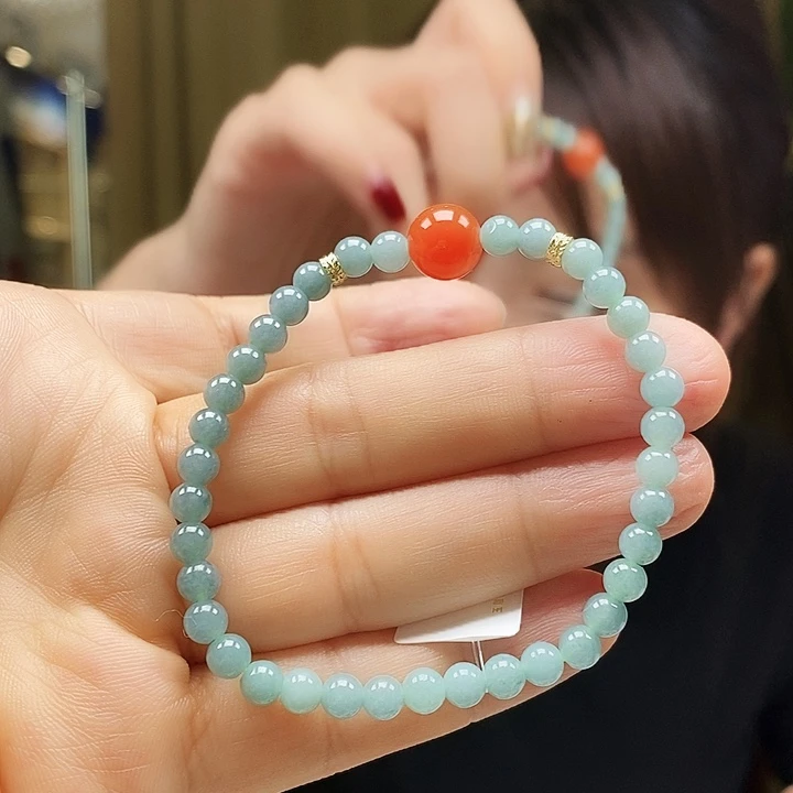 翡翠未镶嵌手链设计