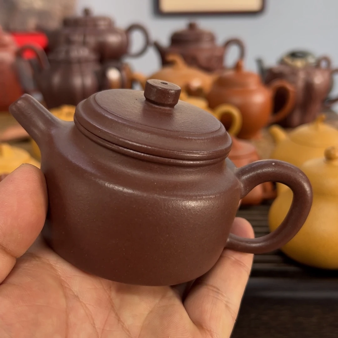 也***天茶壶紫砂手工制作