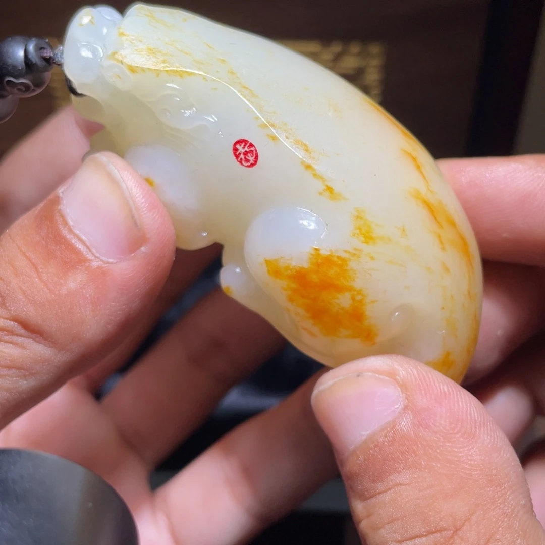 和田玉未镶嵌颈饰D2