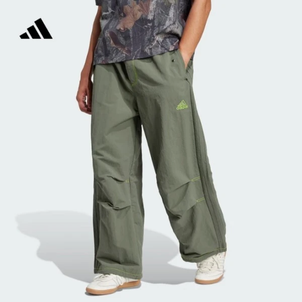 【滔搏联动】Adidas Originals三叶草宽松伞兵裤 JD5416