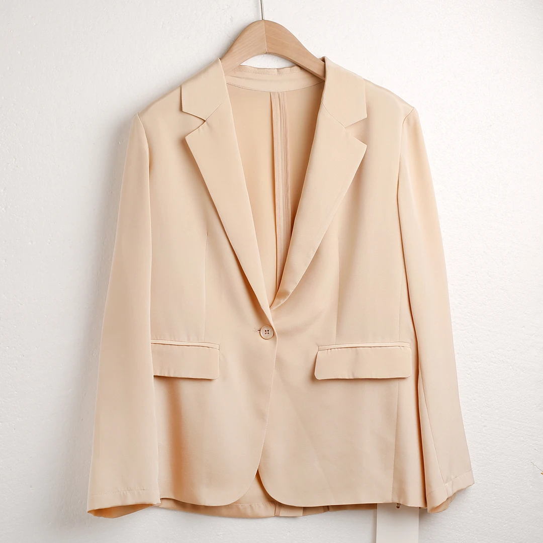 【圈圈】桑蚕丝重绉外套真丝上衣 MRBKSY-88052