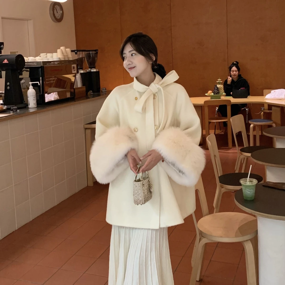 tina/特殊织法！针织鱼尾百褶裙