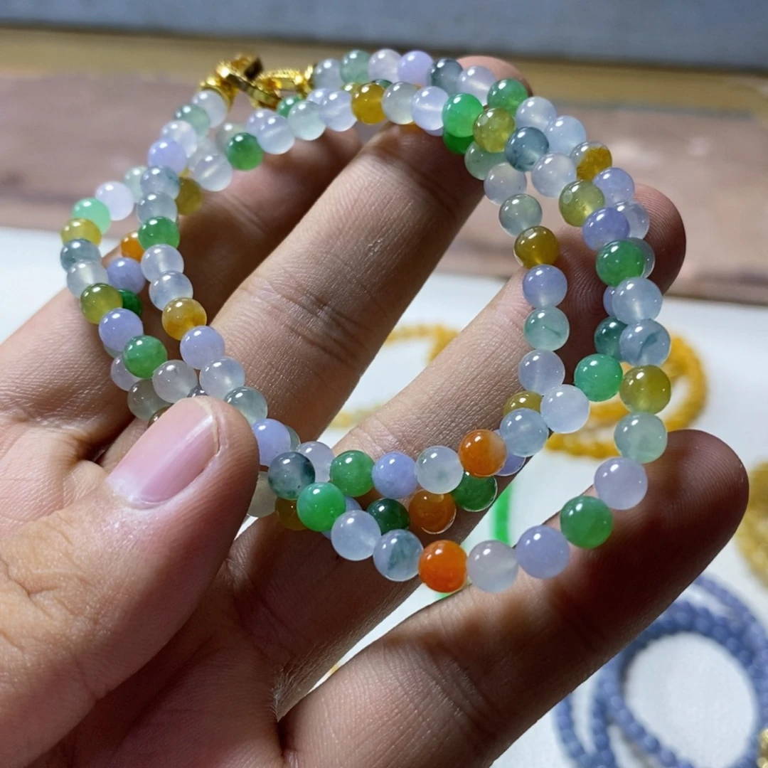 定制翡翠未镶嵌缅甸翡翠a货卡5.4