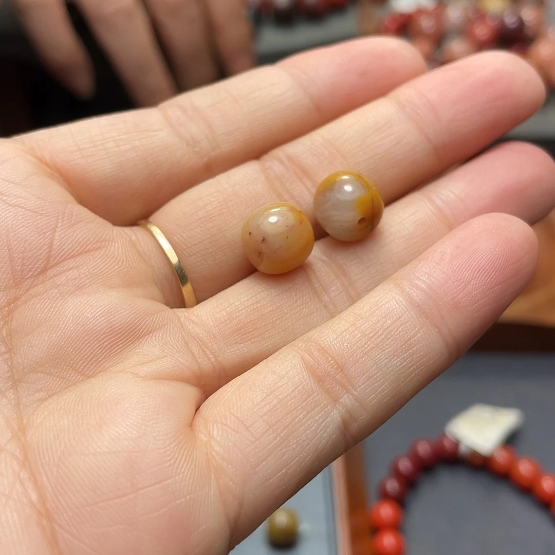 未镶嵌单珠多样性发1南红玛瑙  9+