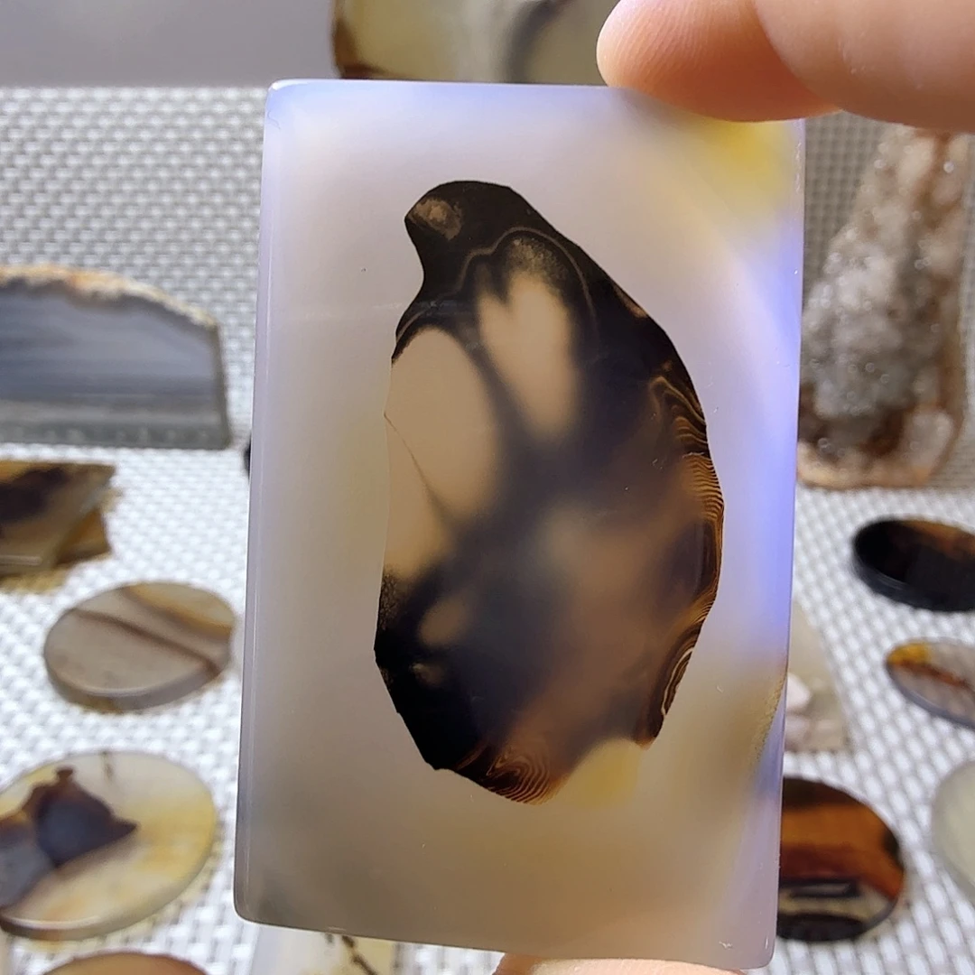 玛瑙/玉髓未镶嵌吊坠(不含链)59