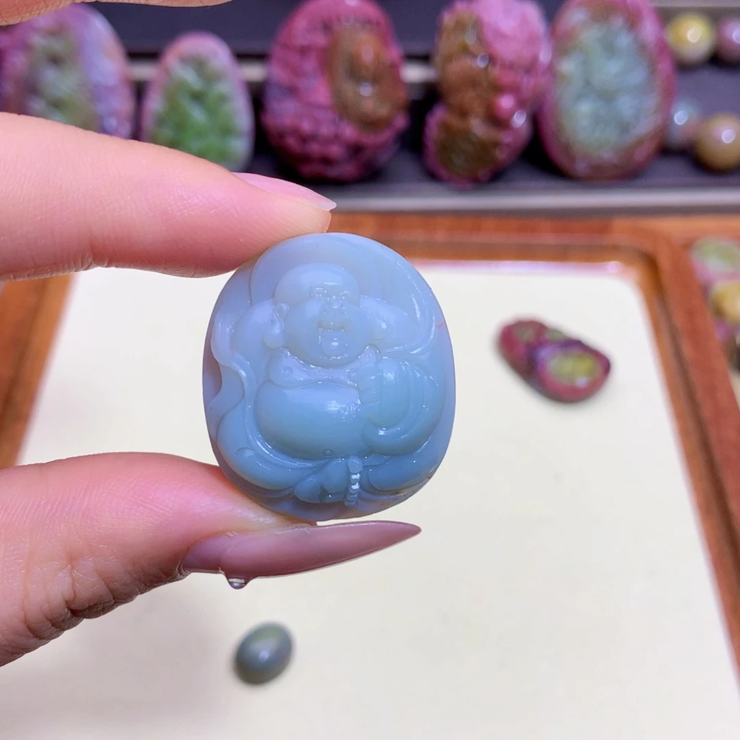 玛瑙未镶嵌挂件盐源定制