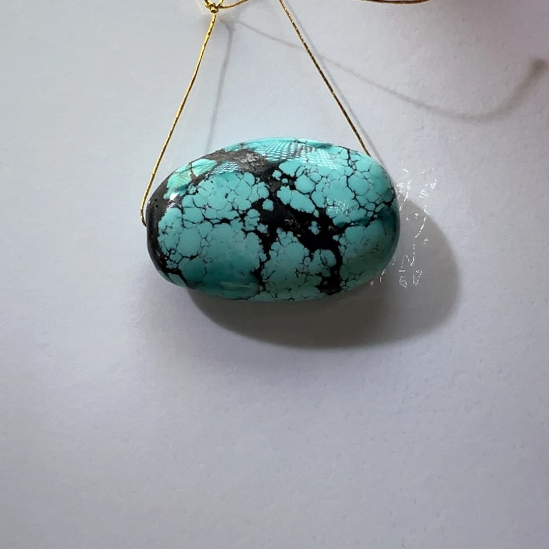 绿松石未镶嵌挂件