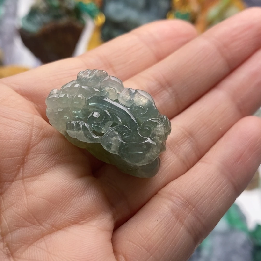 定制翡翠未镶嵌天然缅甸A货翡翠