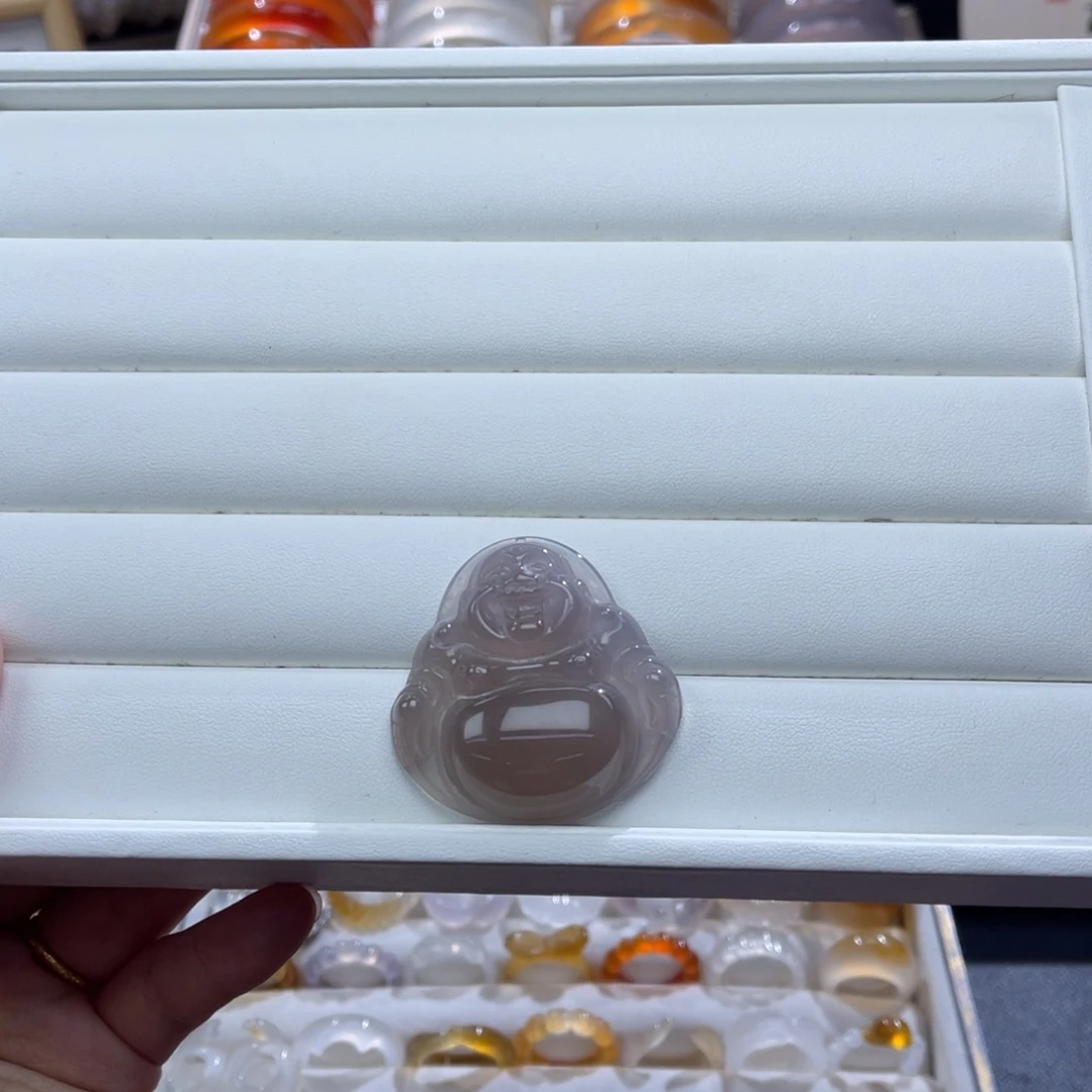 玛瑙/玉髓未镶嵌颈饰